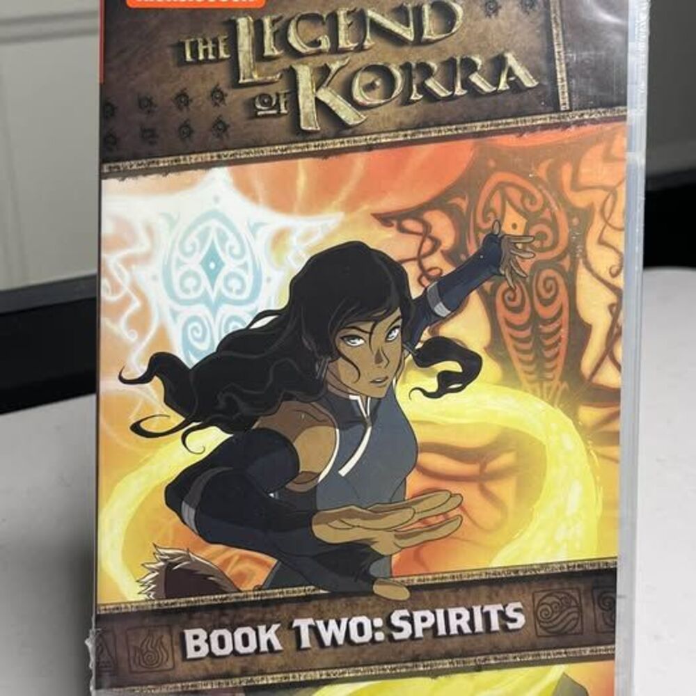 Nickelodeon The Legend of Korra Book Two: Spirits DVD Sealed!